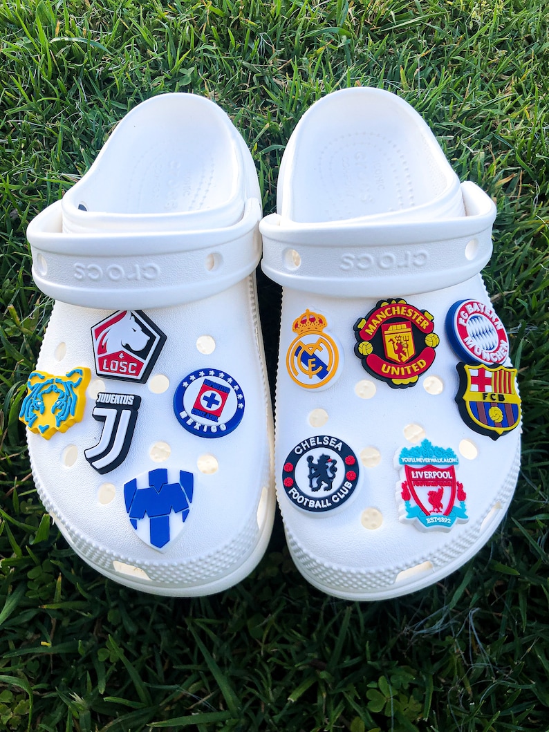 Soccer Teams Croc Charms Etsy Ireland