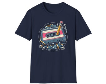 Tシャツ・カットソー 1993studio Vintage Cassette Tape T-Shirt_Vintage Blue il_340x270.6124416665_ff6u.jpg