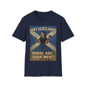 Scotland Inspired Softstyle T-Shirt: Scottish Pride Tee