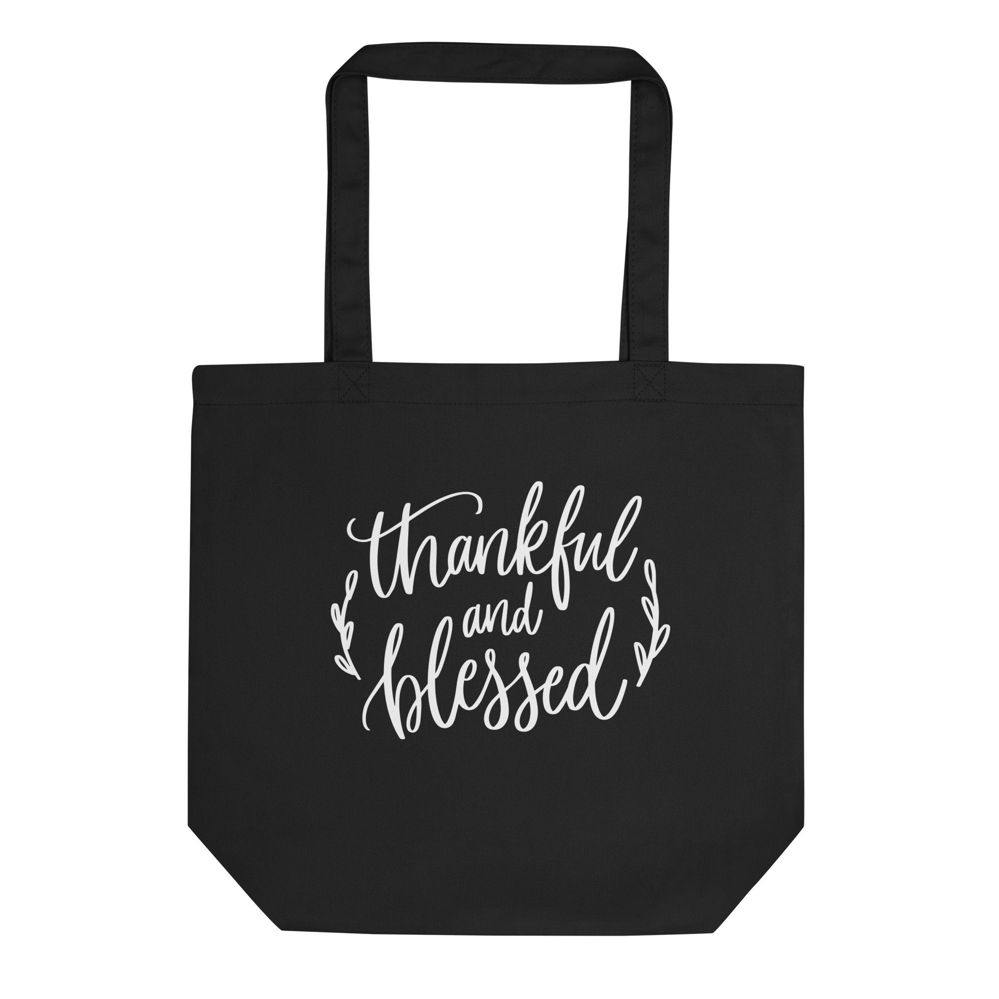 Thankful Tote Bag Inspirational Gift Bag Shopping Bag 