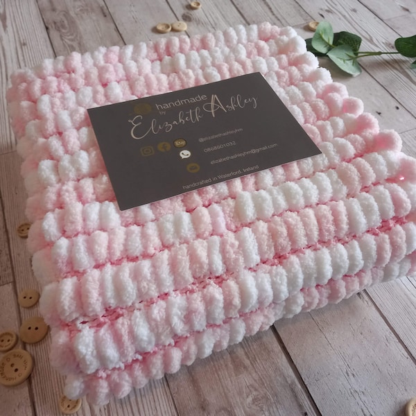 Pom Pom Blanket Etsy