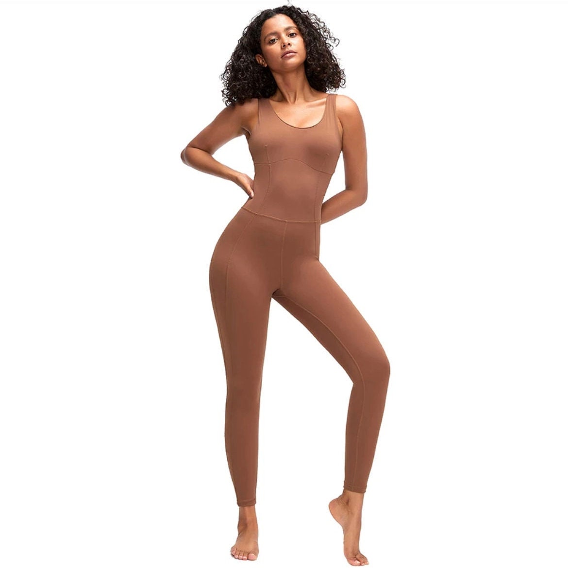 shop collection Power Tatam Women Yoga Seamless Jumpsuit Tummy