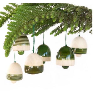 Personalised Handmade Christmas tree Ornaments, Snowman Baubles Bells Xmas Ornament, Christmas Tree Toppers Decor, Hanging, Keepsake