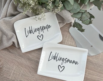 Personalisierte Deko Teller/ Personalisierte Geschenke/ Muttertag/ Vatertag/ Weihnachten/ Geburtstag/ Wunschtext/ Teller/ Geschirr/ Mama/