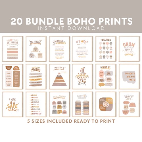 30 Social Worker Office Decor School Psychology Wall Art - Etsy