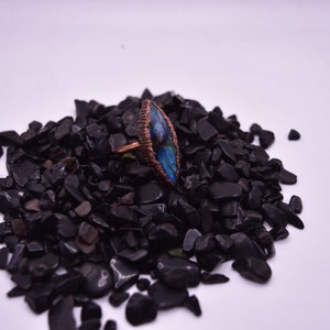 Labradorite Copper Electroformed Ring size8.5