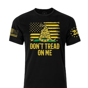 Don&#39;t Tread On Me Gadsden T-shirt | Patriotic American Flag T-shirt | 2nd Amendment Shirt | Gadsden Flag shirt |  Don&#39;t Tread On Me shirt