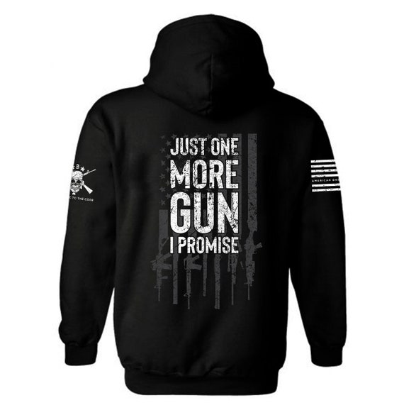 American Gun Flag Hoodie | 2nd Amendment Patriotic Apparel