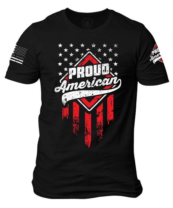 Proud American Flag T-Shirt | Unisex Patriotic Apparel
