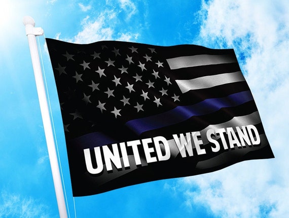 United We Stand American Flag | Patriotic Rally Banner, 3' x 5'