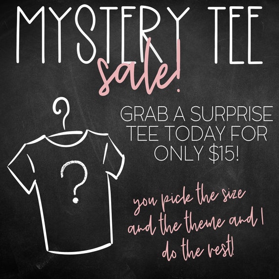 Mystery Graphic T-Shirt Grab Bag (2 Tees): Patriotic, Biker, Veteran