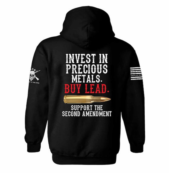 2nd Amendment Pro Gun Hoodie | USA Flag Patriotic Sweatshirt