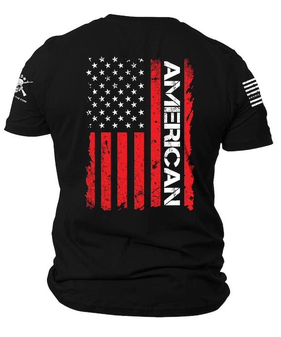American Flag T-Shirt | Patriotic USA Pride, Unisex Fit