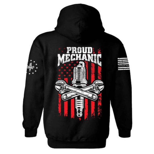 Mechanic Hoodie Etsy