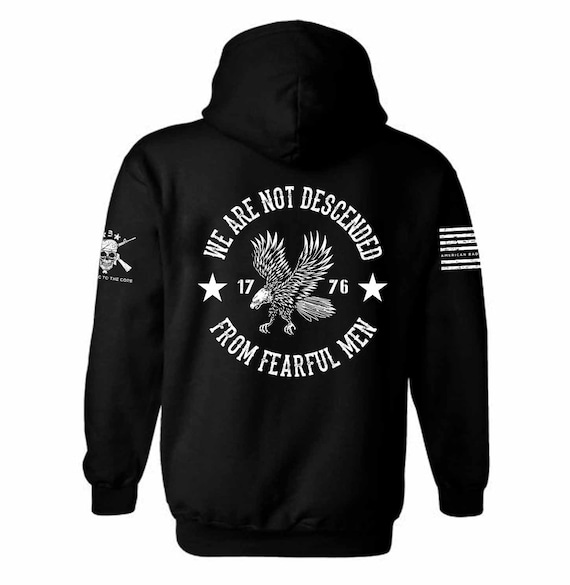 Patriotic Eagle Hoodie | Since 1776, American Freedom