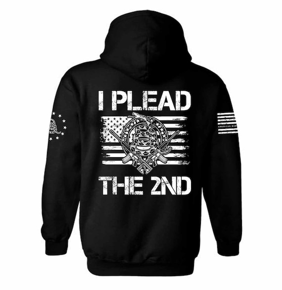 I Plead The 2nd Hoodie | Pro Gun Rights Unisex Sweatshirt