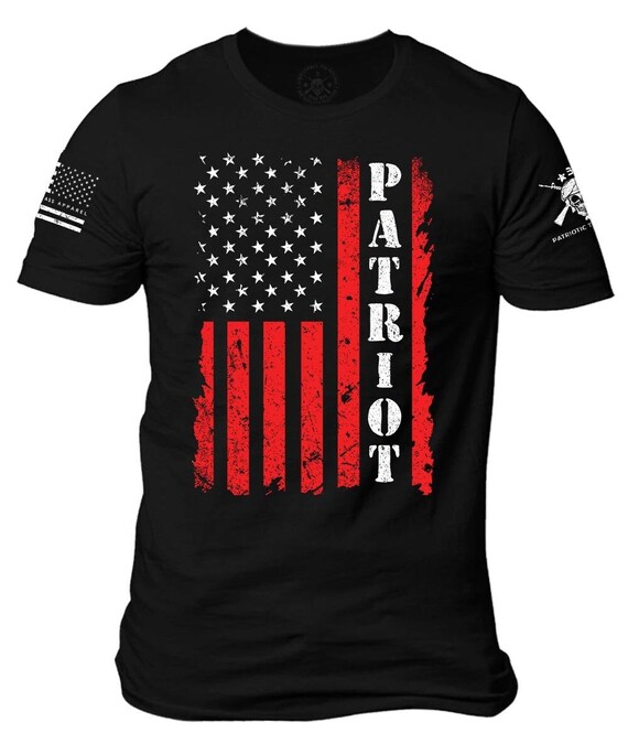 Distressed American Flag T-Shirt | Patriot USA Tee