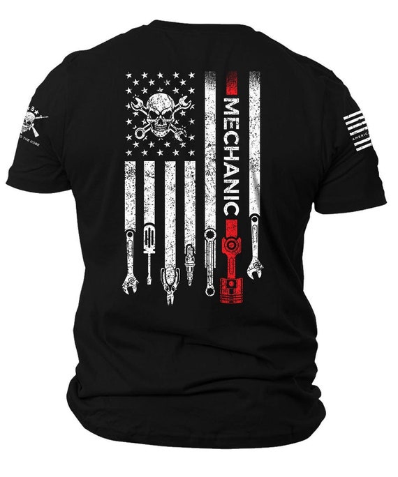 Mechanic Flag T-Shirt Mechanic Flag T-Shirt