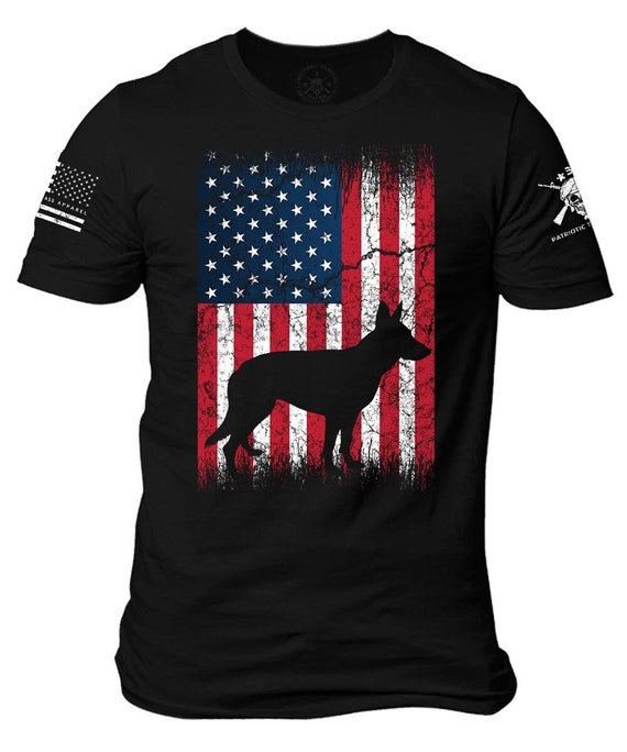 Live K9 Shirt Paw Distressed Live K9 Shirt Paw Distressed