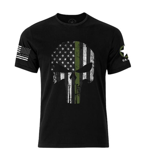 US Flag Skull T-Shirt US Flag Skull T-Shirt
