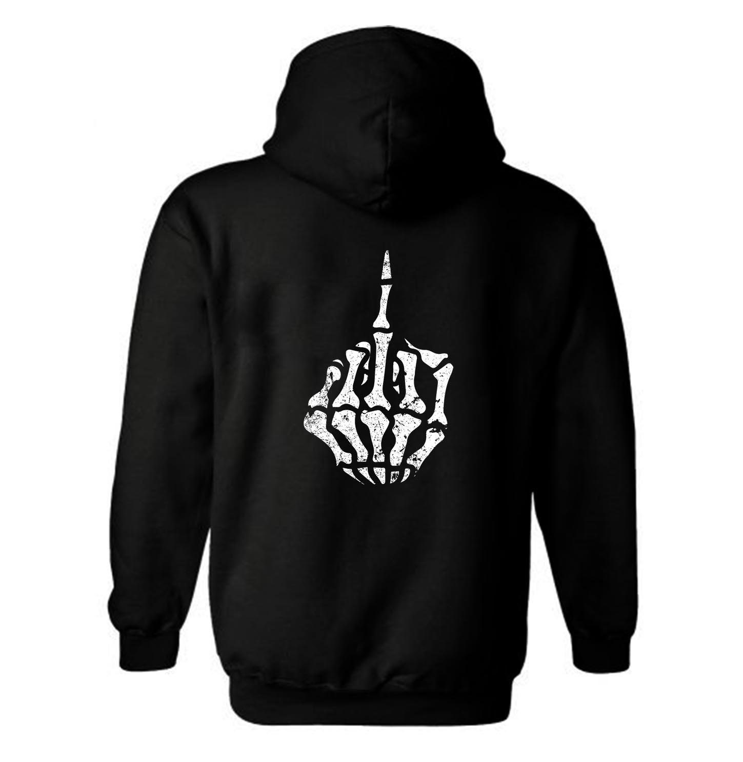 Supreme middle finger hoodie hotsell