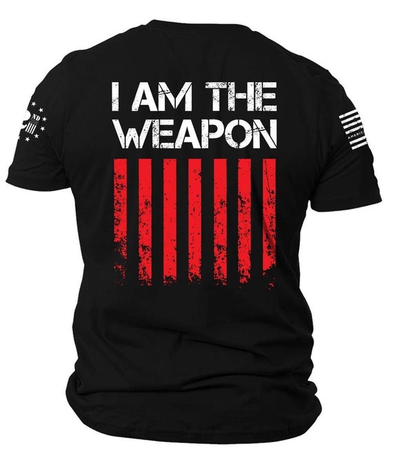 I Am The Weapon T-Shirt | Patriotic 2nd Amendment Tee