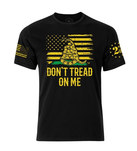 Don't Tread On Me T-shirt | Gadsden Flag, Patriotic 2nd Amendment