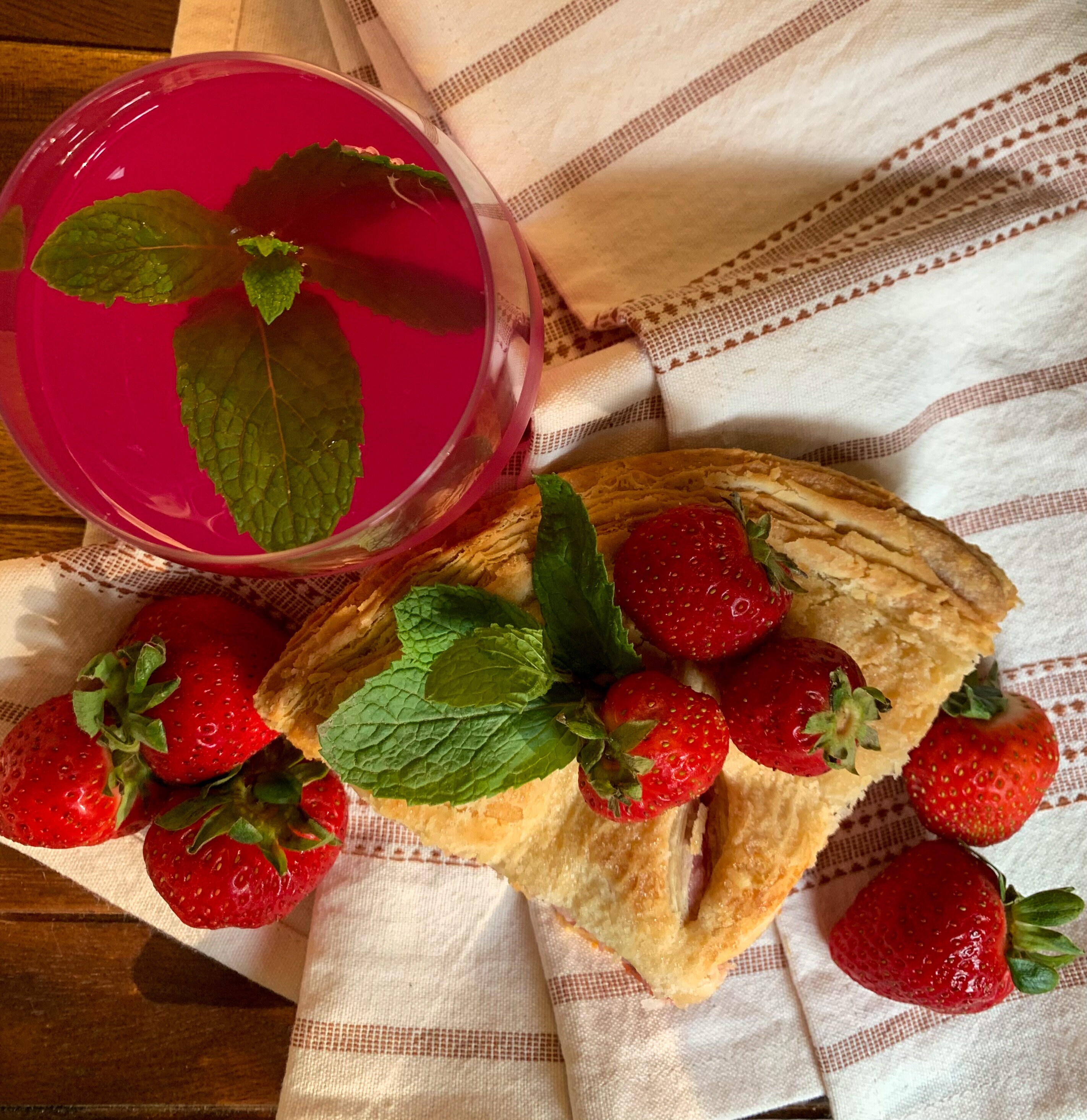Strawberry Rhubarb Pie. Vegan. PDF Etsy