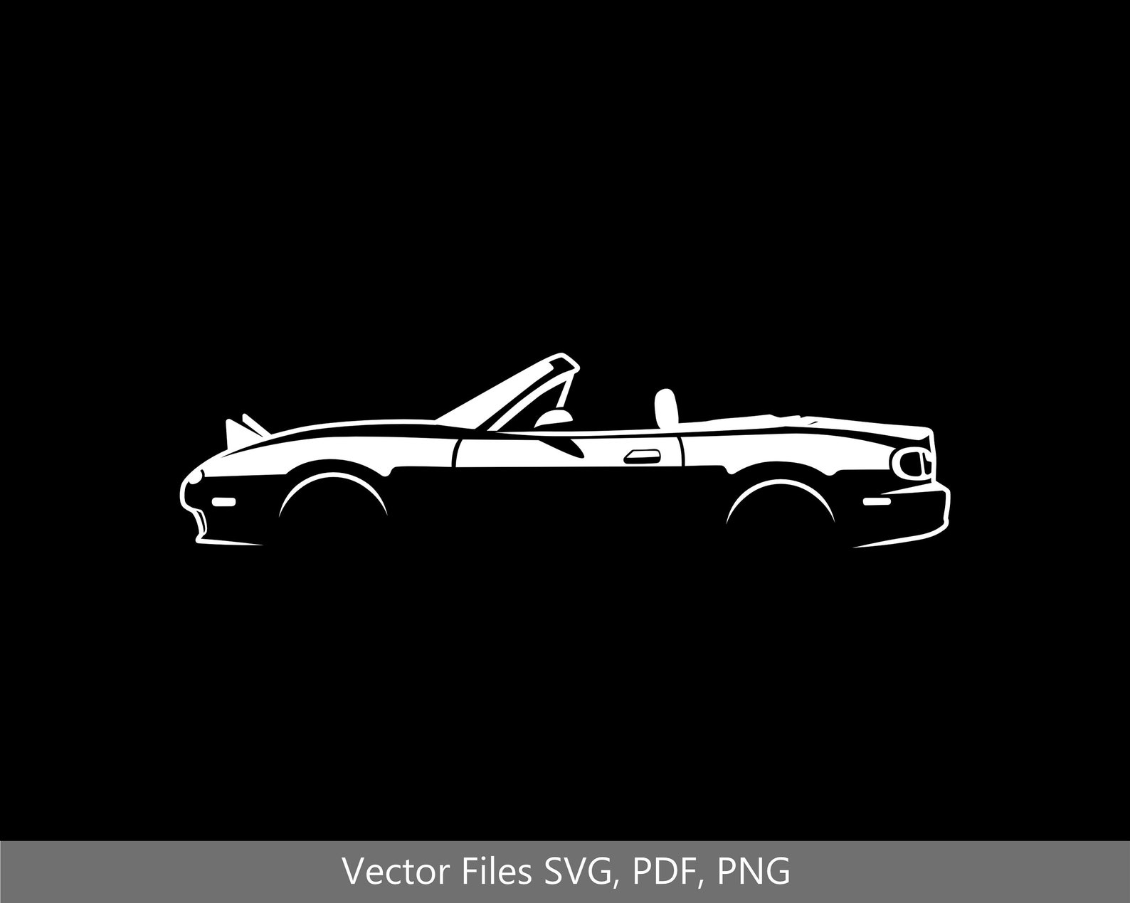 MX 5 NA Miata Fans Svg Clipart Vector Clip Art Graphics Image Etsy