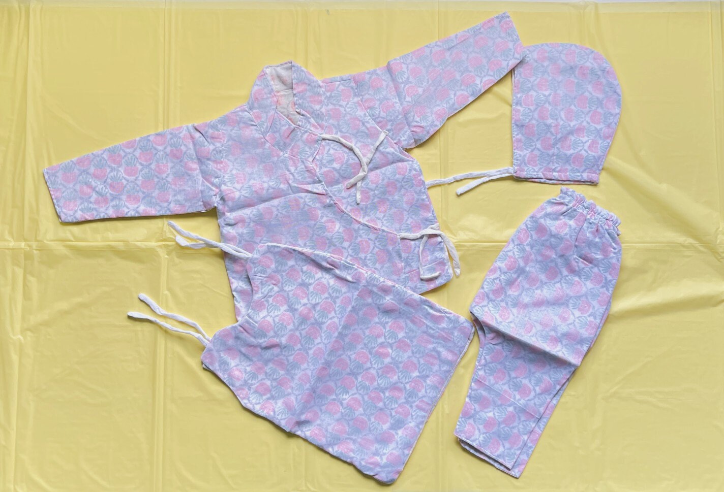 Newborn Baby Nepali Dhaka Bhoto Set UK