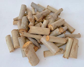 Rustic Small Wooden Log Sticks for Craft Natural Twig Tree Wood Supplies DIY Art