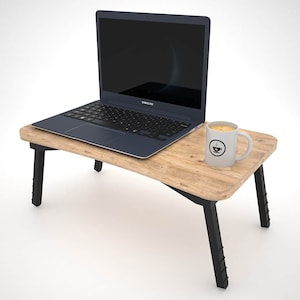 Laptop Table, Laptop Bed Table, Laptop Desk, Laptop Bed Table with Foldable Legs, Portable Multi-purpose table