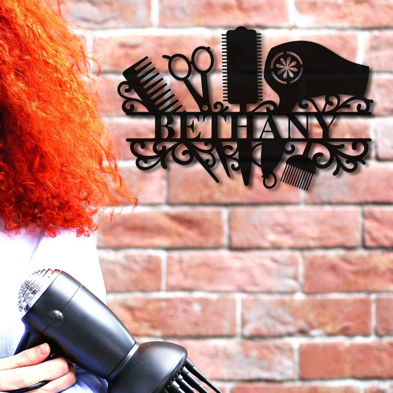 Hair Stylist Gift Hair Dresser Gift Hair Salon Decor Etsy