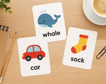 Phase 2 Phonics Flashcards: Early Reading Sounds (Digital Download)