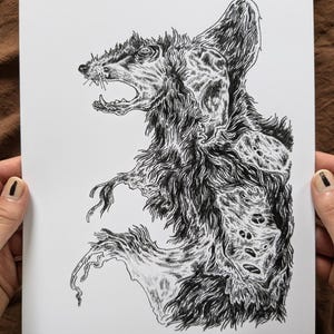 Decay II: Fox // giclée art print
