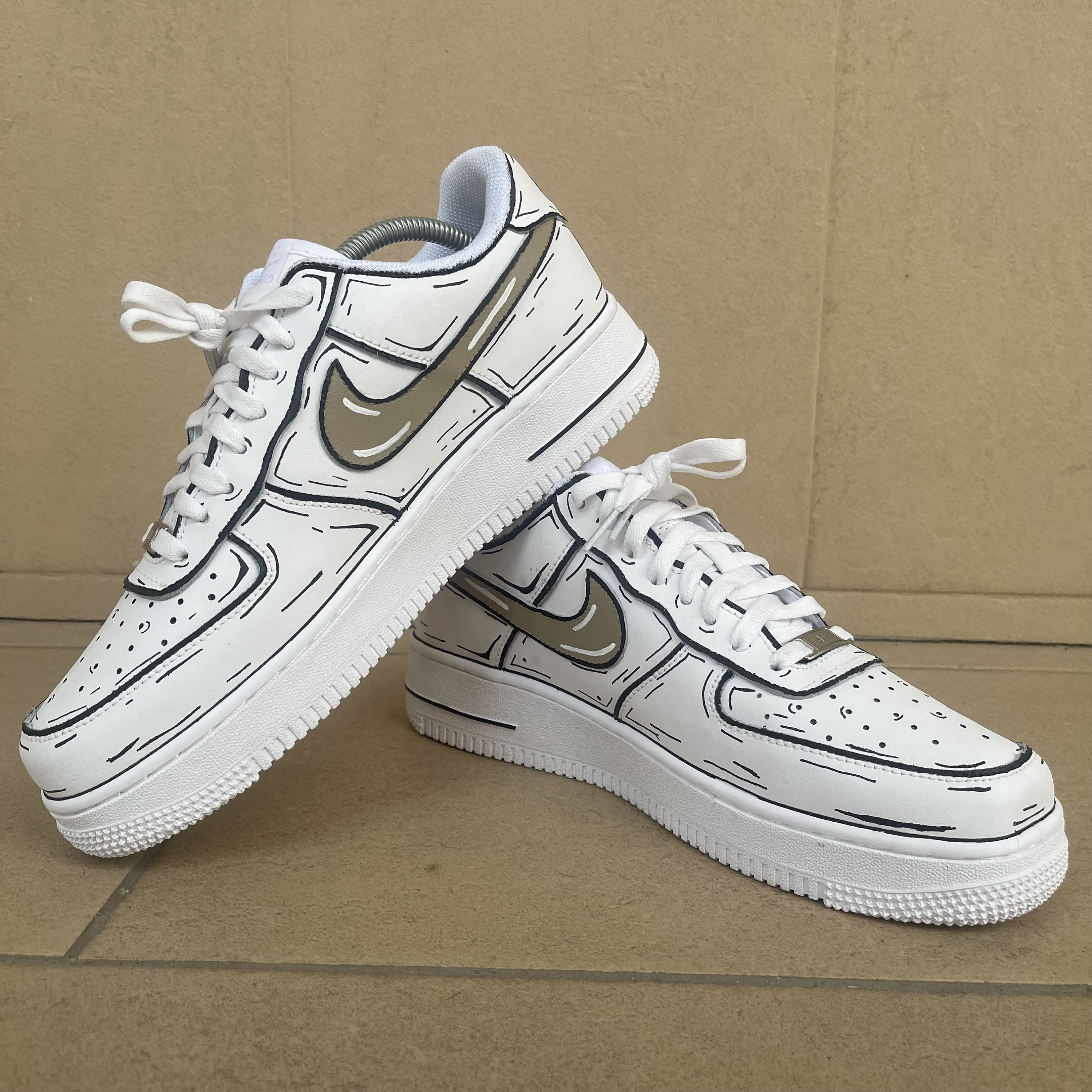 Nike air force top 1 comic book