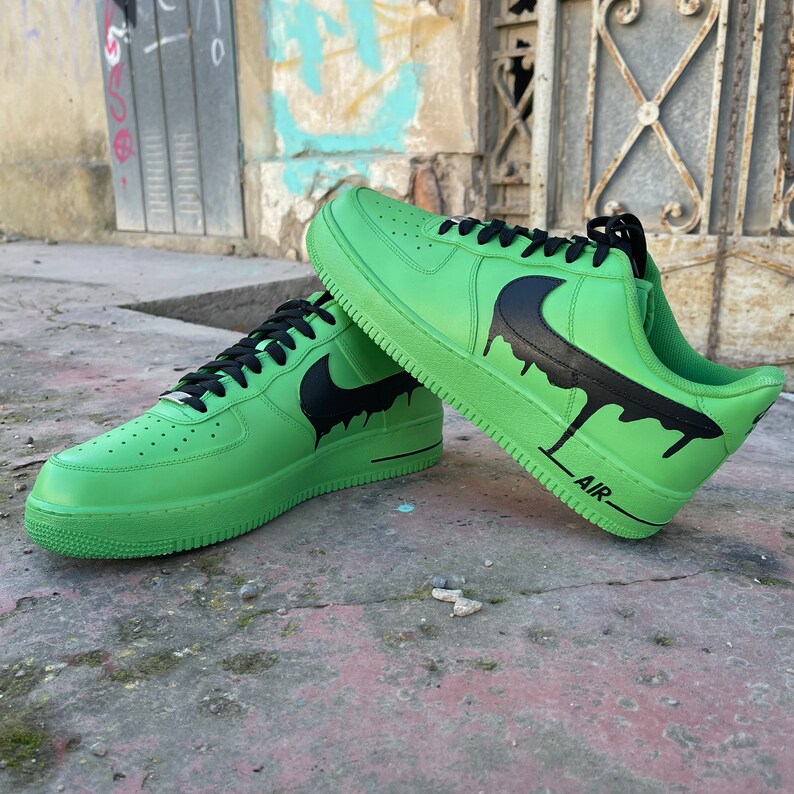 Air Force 1 Slime Custom | Etsy UK