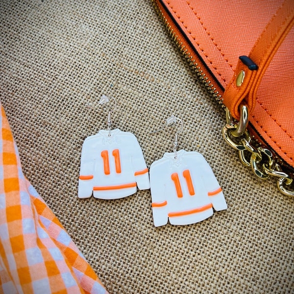 Hockey Earrings Etsy
