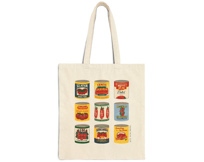Tomato Can Tote Bag
