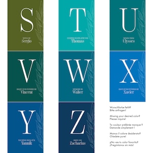 Op de afbeelding: Een kleurrijk diagram met de letters S, T, U, V, W, X, Y en Z. Elke letter heeft een andere kleur en een naam en een korte beschrijving eronder.