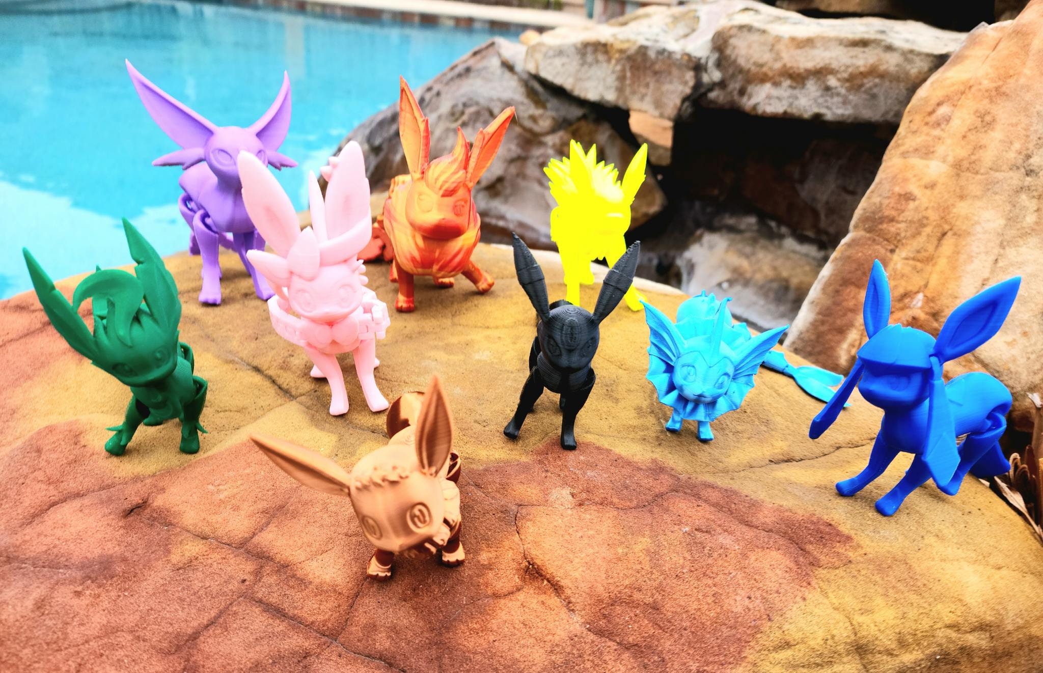 3D Printed Articulated Eevee – nerdoutcrafts