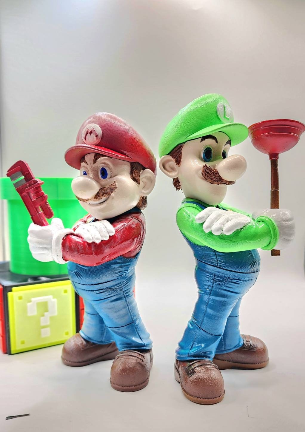 Mario Life Size Statue Store Display Authentic Nintendo vintage 90s RARE  STAND!!