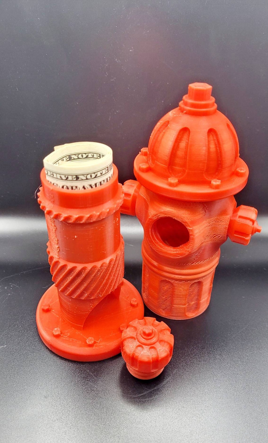 3D Printed Fire Hydrant Stash Container. Etsy Australia