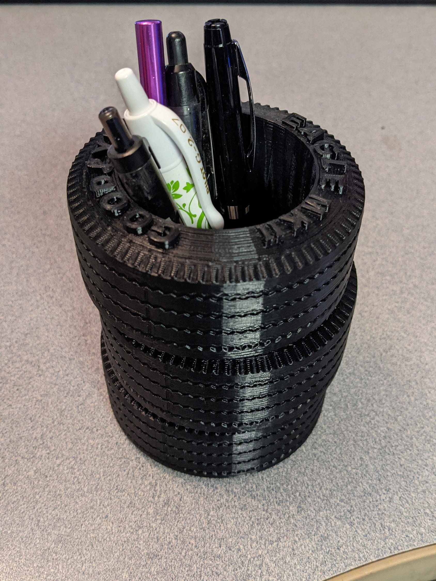 Goodyear Tire 3d Print Pen Holder 