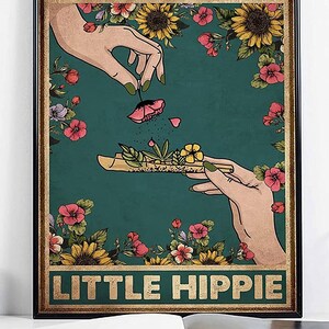Metal Aluminum Sign - Stay Trippy Little Hippie #105