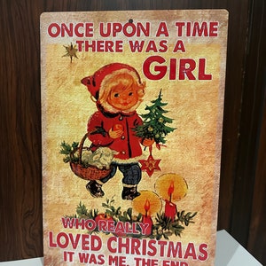 Bonoff Targa In Latta Decor Once Upon A Time There Was A Girl Who