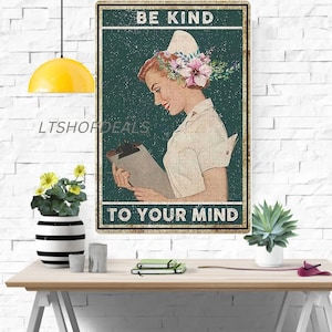 Metal Aluminum Sign - Be Kind to Your Mind