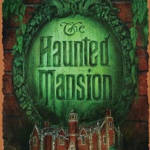 Metal Aluminum Sign - The Haunted Mansion #387