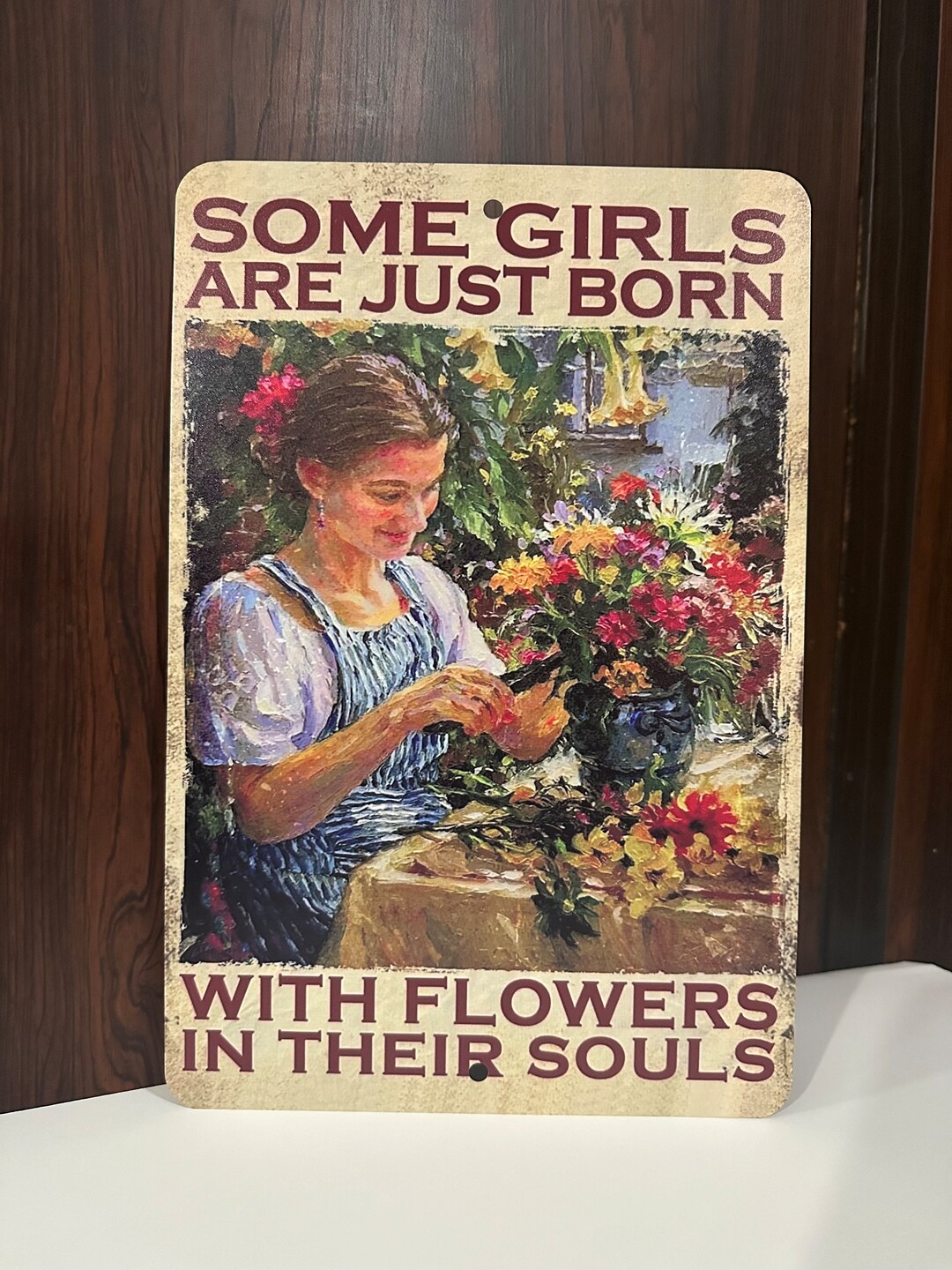 Some Girls Are Just Born With Books in Their Souls Poster, Gift for