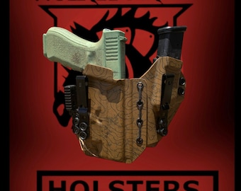 Glock 19/19x/23/45  AIWB Light Bearing Holster Appendix Rig
